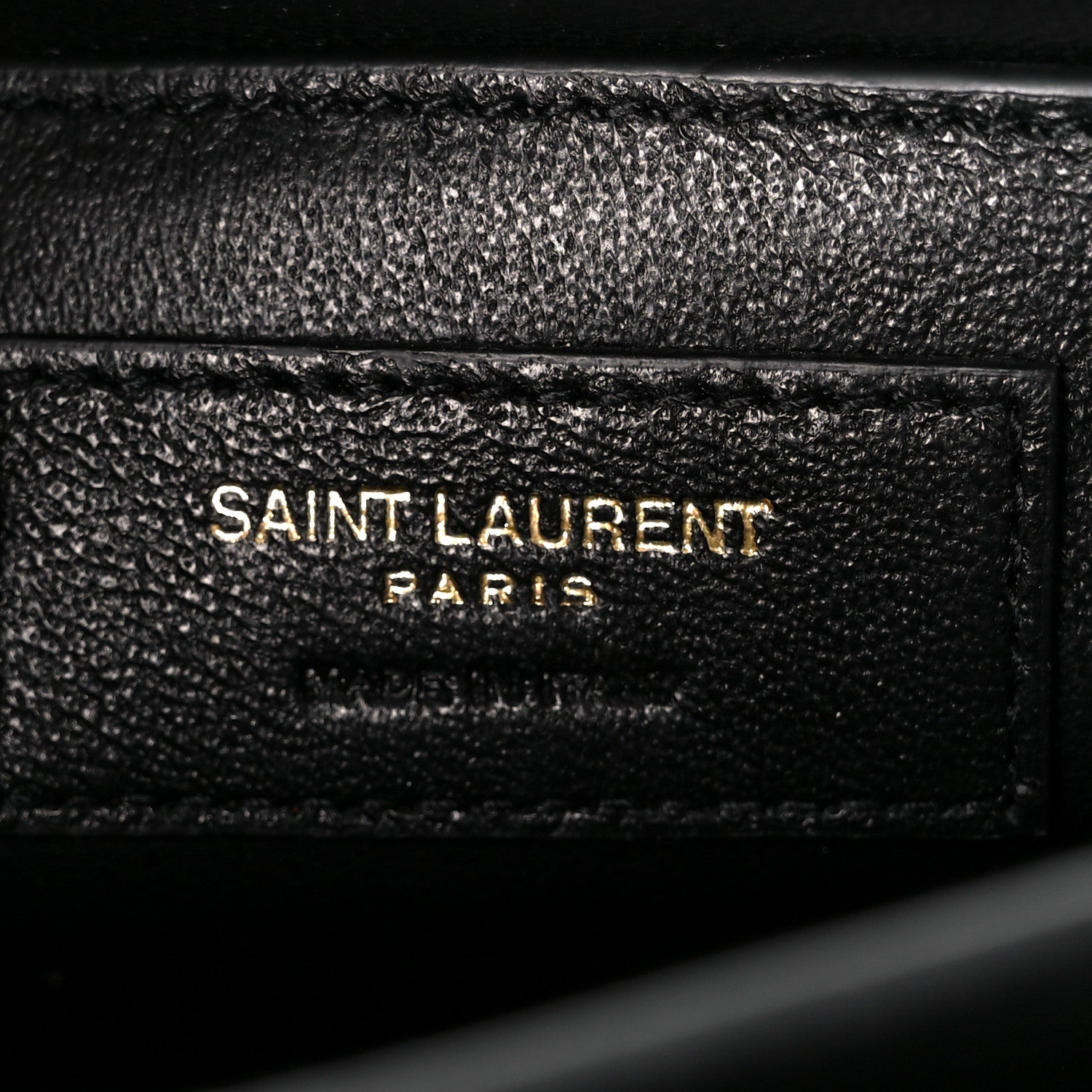 Saint Laurent Calfskin Bi-Color Medium Monogram Sunset Black Pearl White 6 of 11