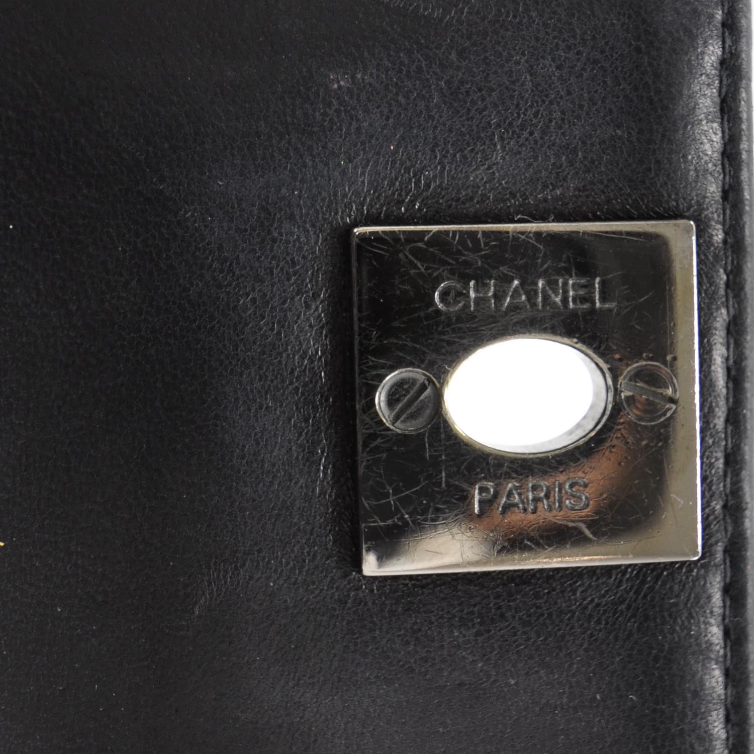 Chanel Lambskin Small Chocolate Bar Flap Black 10 of 10