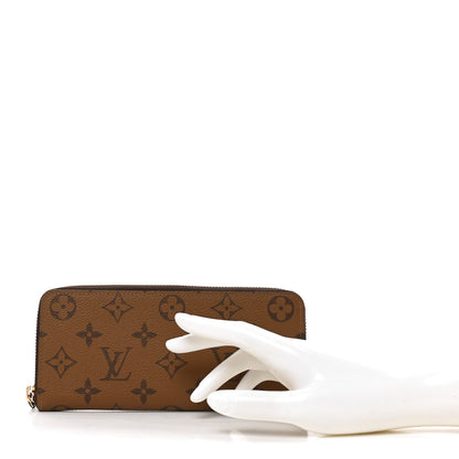 Louis Vuitton Reverse Monogram Clemence Wallet 2 of 7