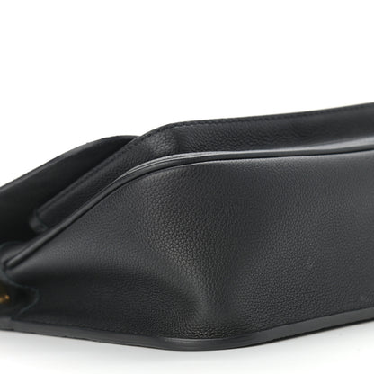 Louis Vuitton Grained Calfskin Lockme Chain Bag Black 8 of 10