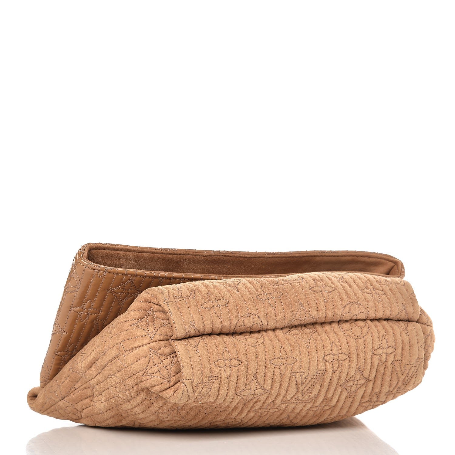 Louis Vuitton Suede Monogram Motard Afterdark Clutch Powder 4 of 7