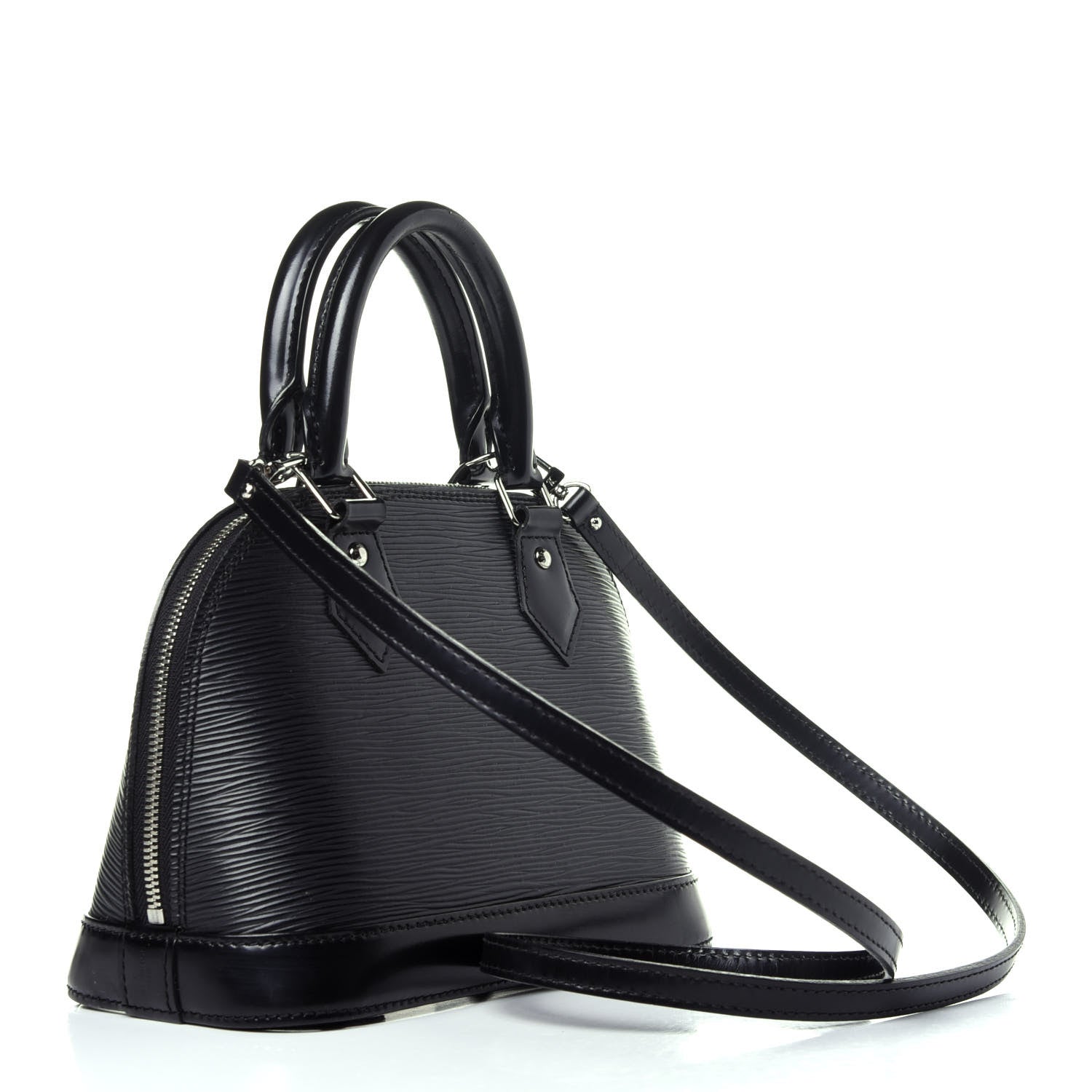 Louis Vuitton Epi Alma BB Black 4 of 14