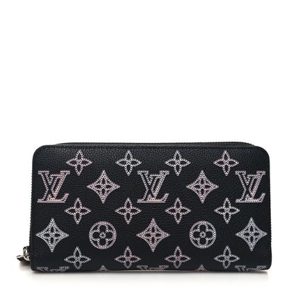 Louis Vuitton Mahina Flight Mode Zippy NM Wallet Black 1 of 9
