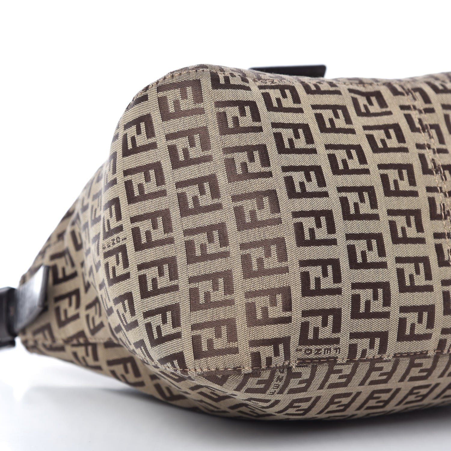 Fendi Zucchino Baguette Mogano Panna Brown 6 of 8