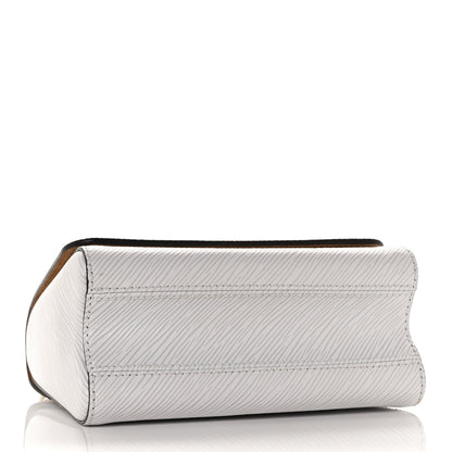 Louis Vuitton Epi Twist Shoulder Bag MM White 4 of 8