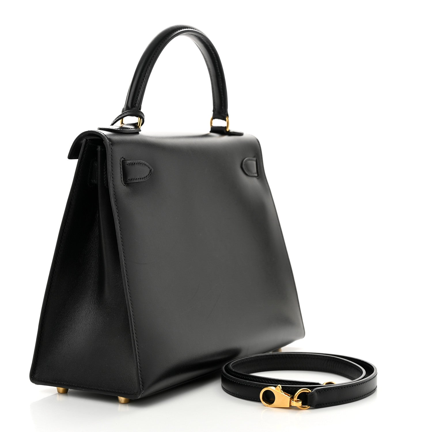 Hermes Box Kelly Sellier 28 Black 3 of 19