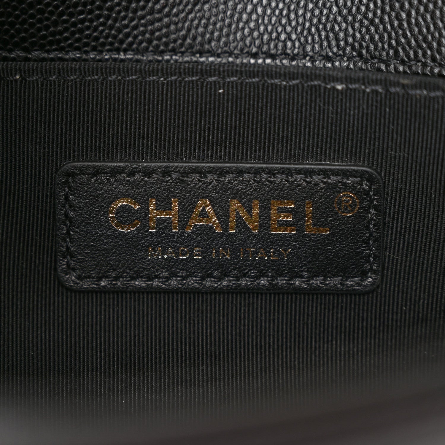 Chanel Caviar Quilted Small Boy Flap Black 6 of 13