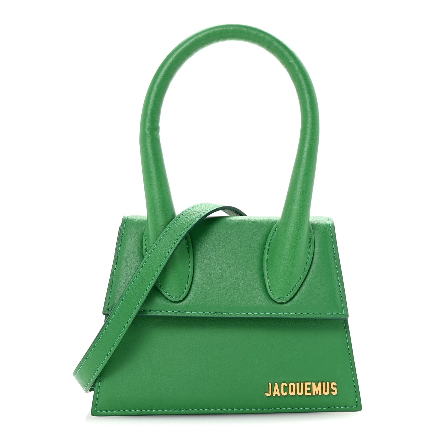 Jacquemus Smooth Calfskin Le Chiquito Moyen Green 1 of 9