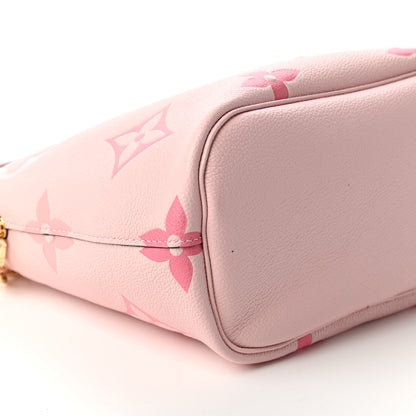 Louis Vuitton Empreinte Monogram Giant By The Pool Marshmallow Hobo PM Bouton De Rose 6 of 10