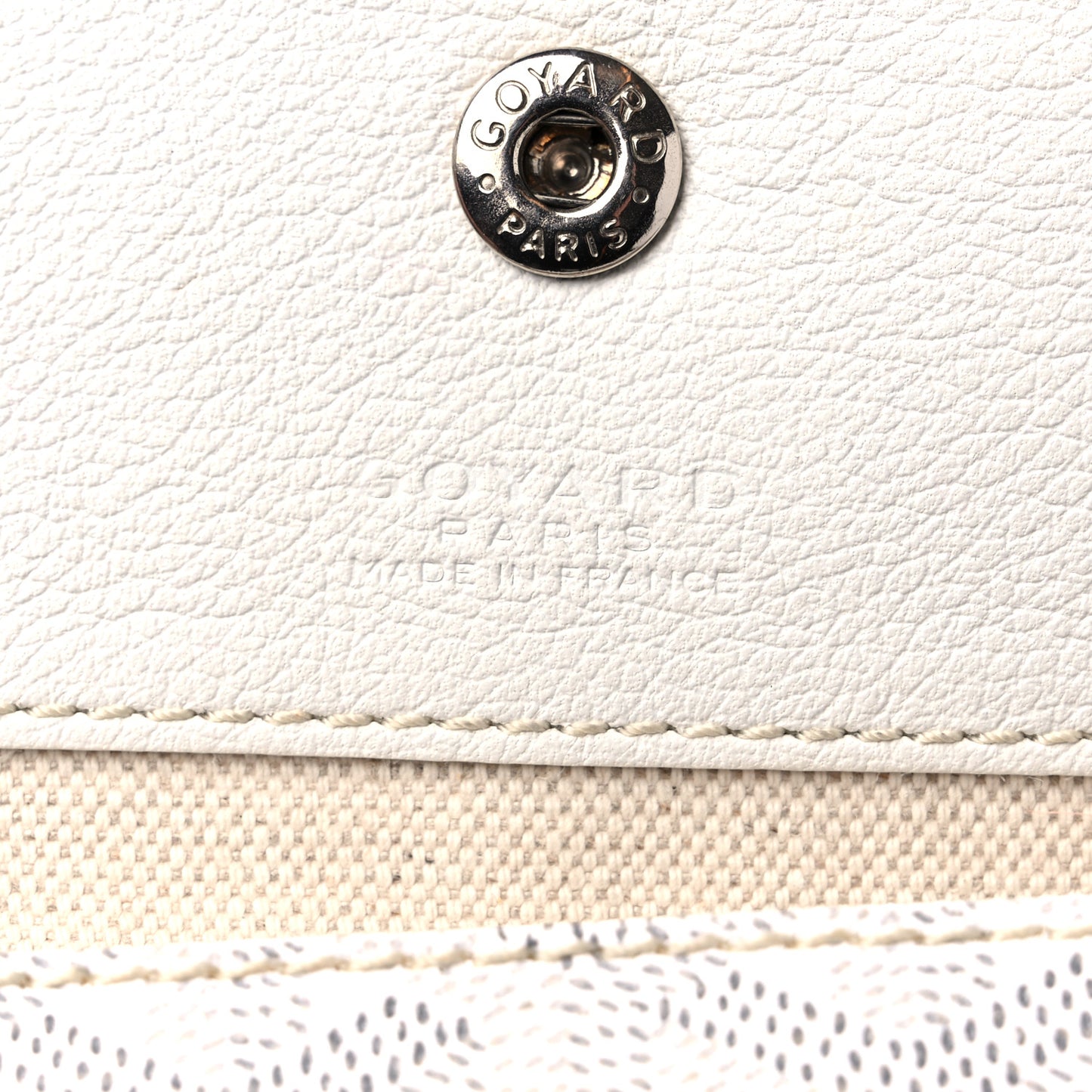 Goyardine Saint Louis GM White