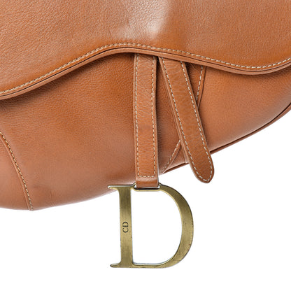 Christian Dior Calfskin Saddle Bag Tan 7 of 18