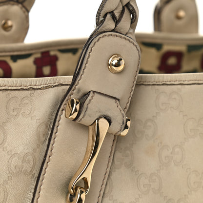 Gucci Guccissima Small Pelham Shoulder Bag Off White 16 of 17