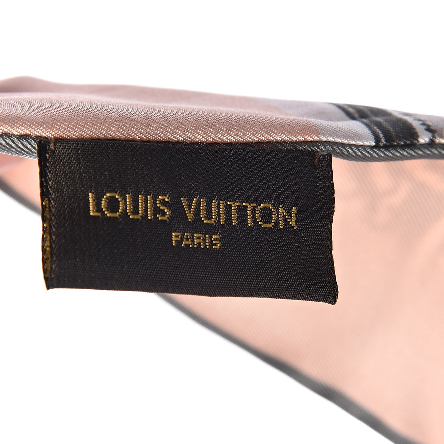 Silk Monogram Trunks Bandeau Rose Poudre