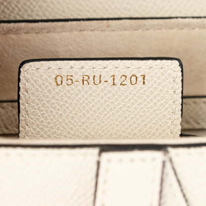 Christian Dior Grained Calfskin Saddle Bag White 6 of 10