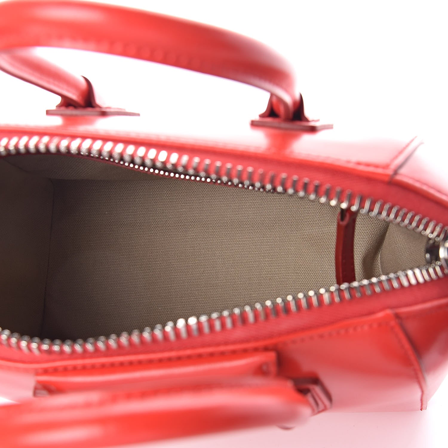 Givenchy Shiny Lord Calfskin Mini Antigona Red 5 of 10