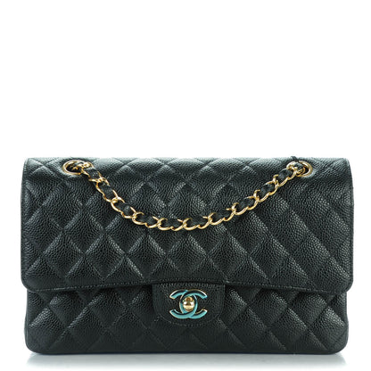 Chanel Caviar Quilted Medium Double Flap Black 1 of 8