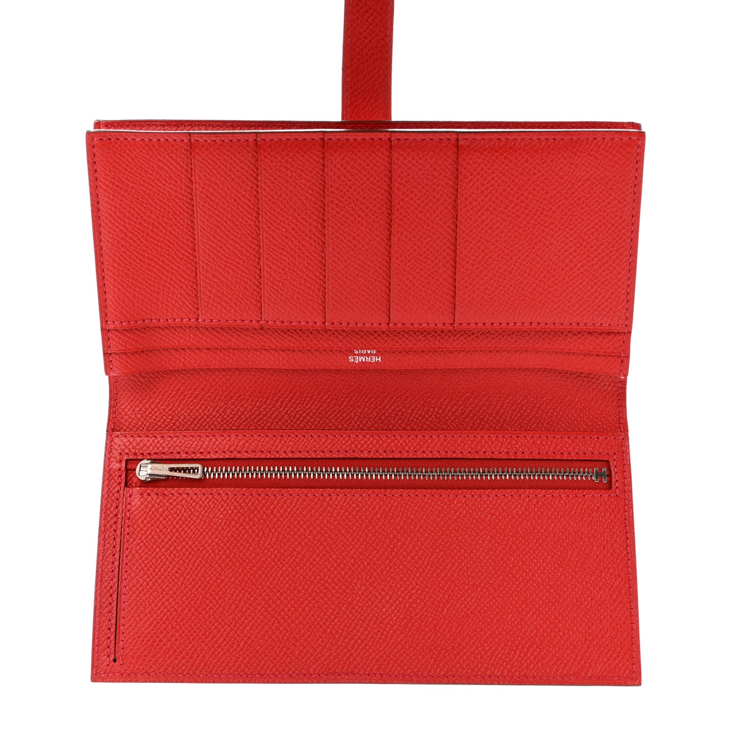 Epsom Bearn Gusset Wallet Rouge Casaque