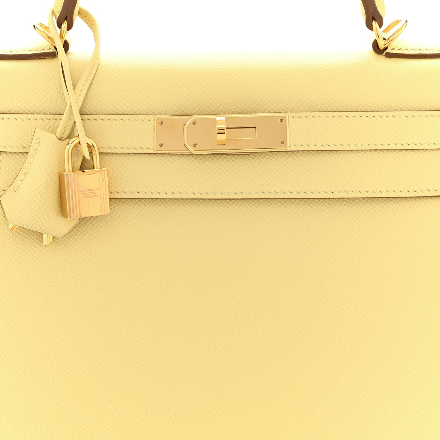 Hermes Epsom Kelly Sellier 28 Jaune Poussin 8 of 11