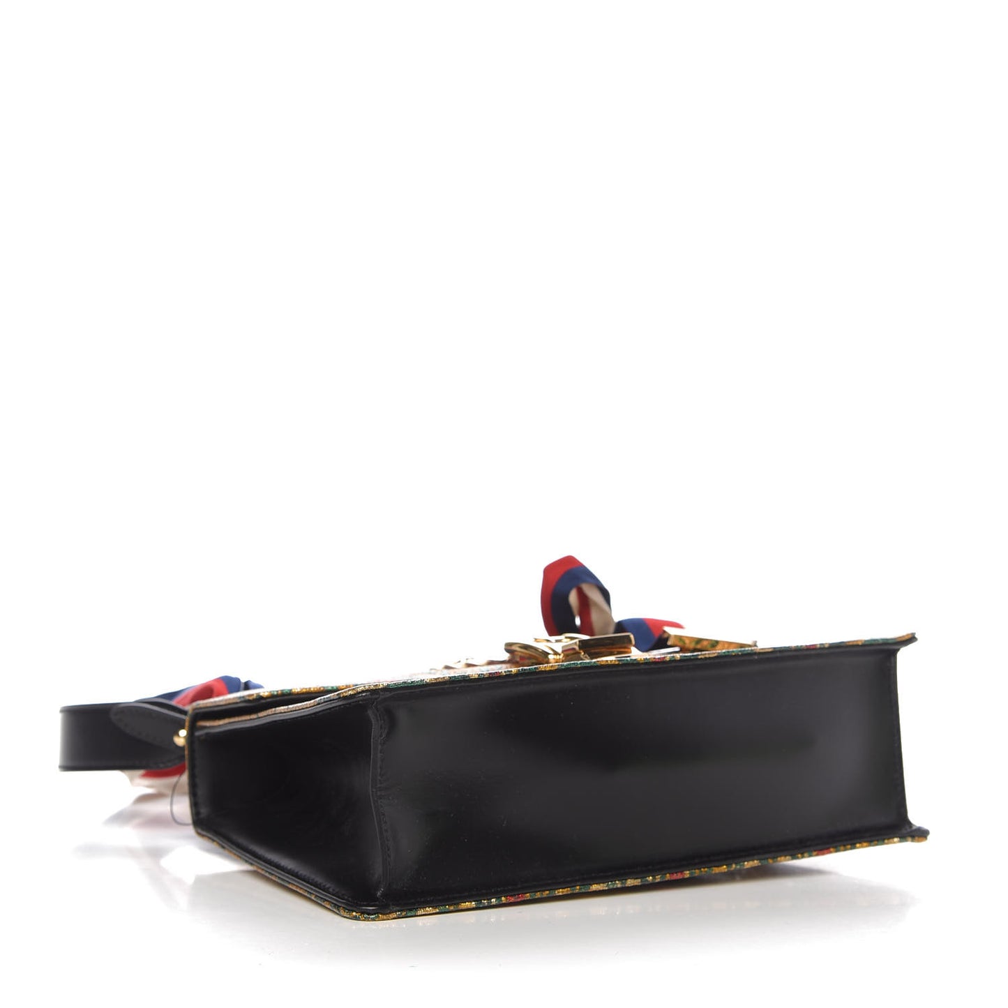 Iridescent Brocade Small Sylvie Shoulder Bag Gold