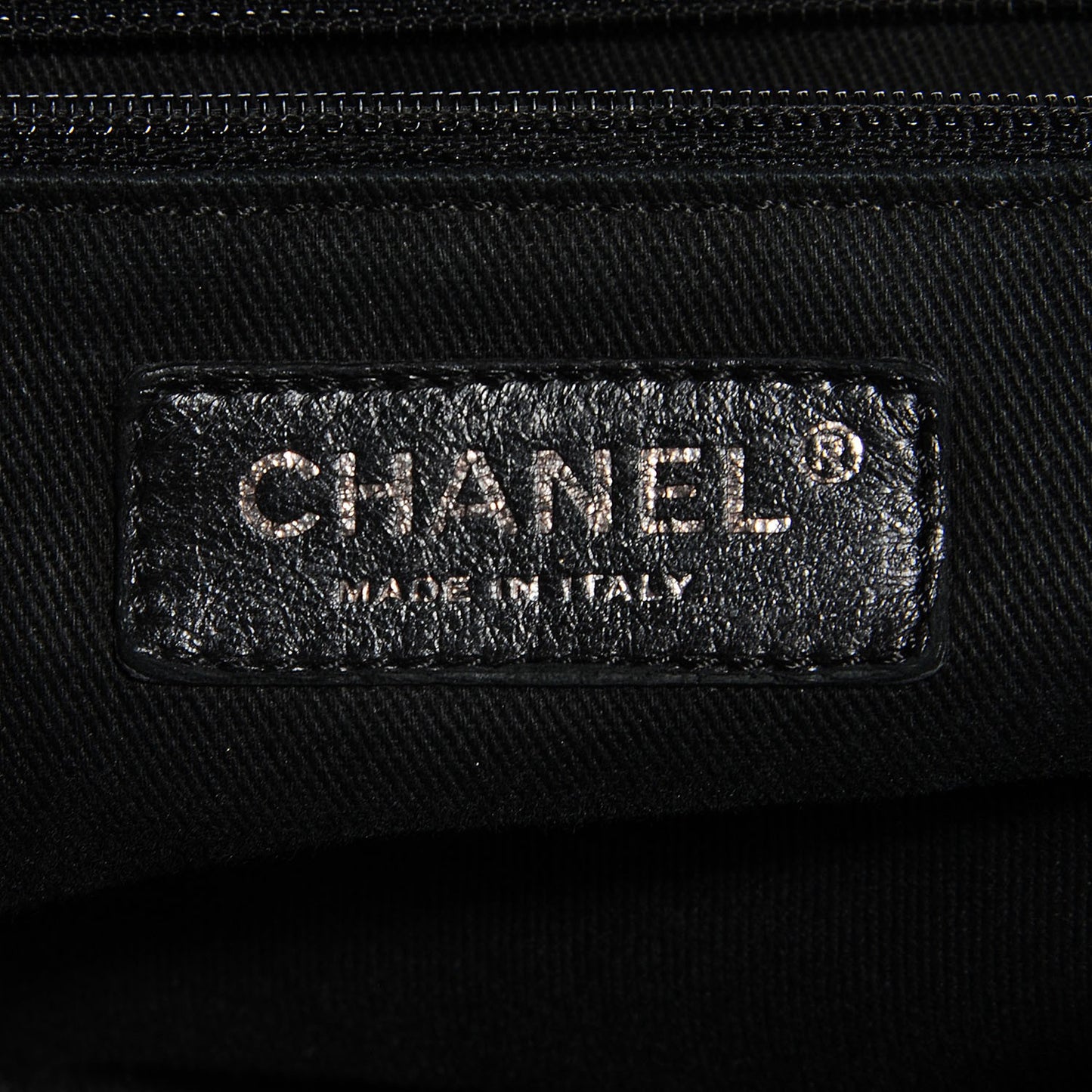 Calfskin Large Expandable Flap Bag Black