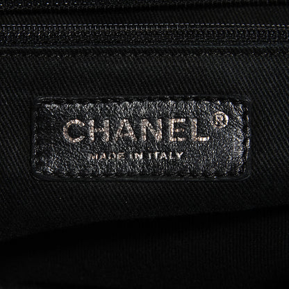 Chanel Calfskin Large Expandable Flap Bag Black 6 of 7