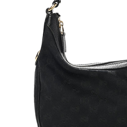 Gucci Monogram Small Charmy Hobo Black 8 of 16