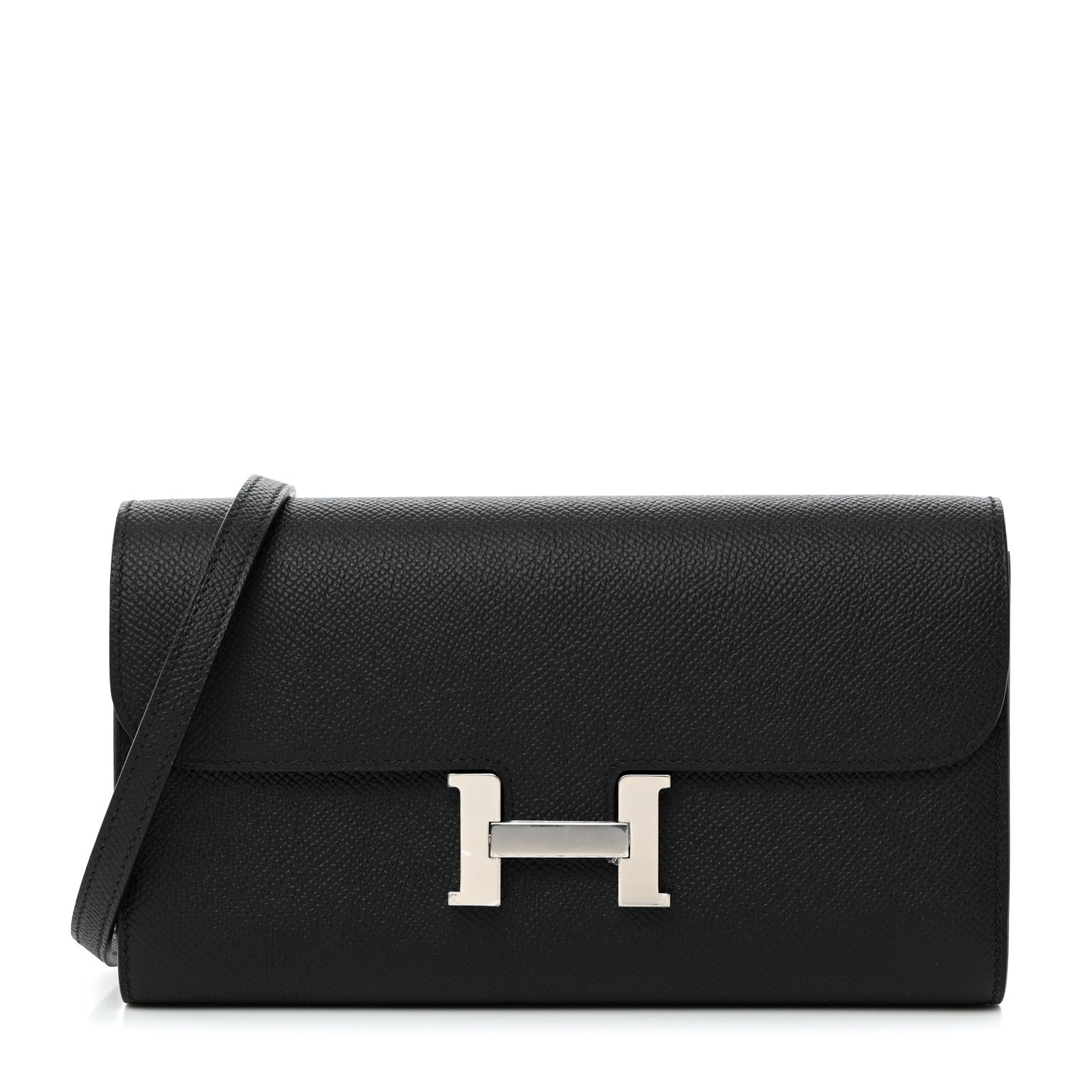 Hermes Epsom Constance Wallet To Go Black 1 of 11