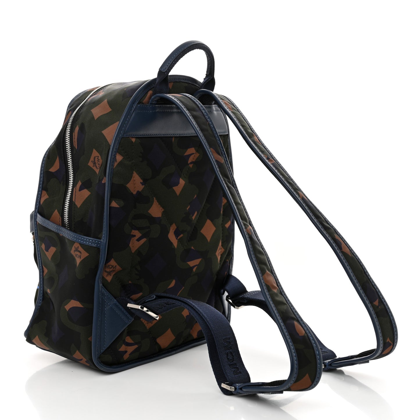 Nylon Floral Camo Dieter Backpack Loden Green