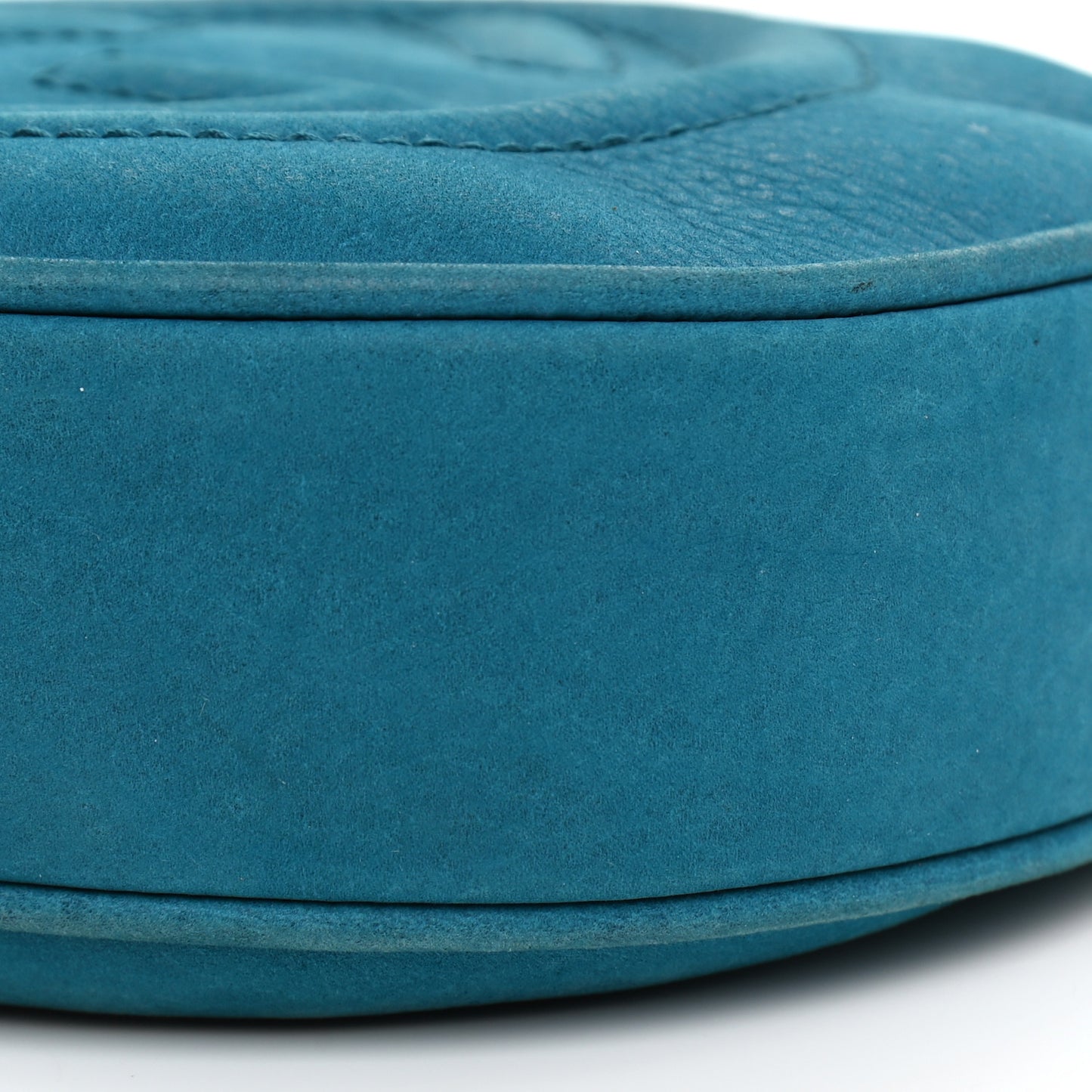 Vitello Range Mini Soho Chain Bag Deep Cobalt