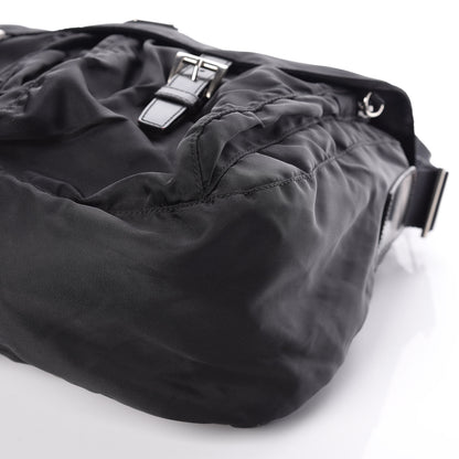 Prada Nylon Vela Messenger Bag Black 13 of 16