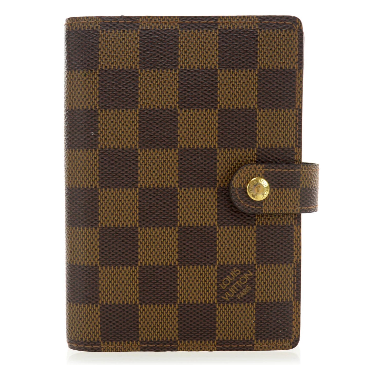 Damier Ebene Small Ring Agenda