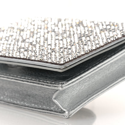 Judith Leiber Swarovski Crystal Convertible Belt Bag Silver 9 of 10