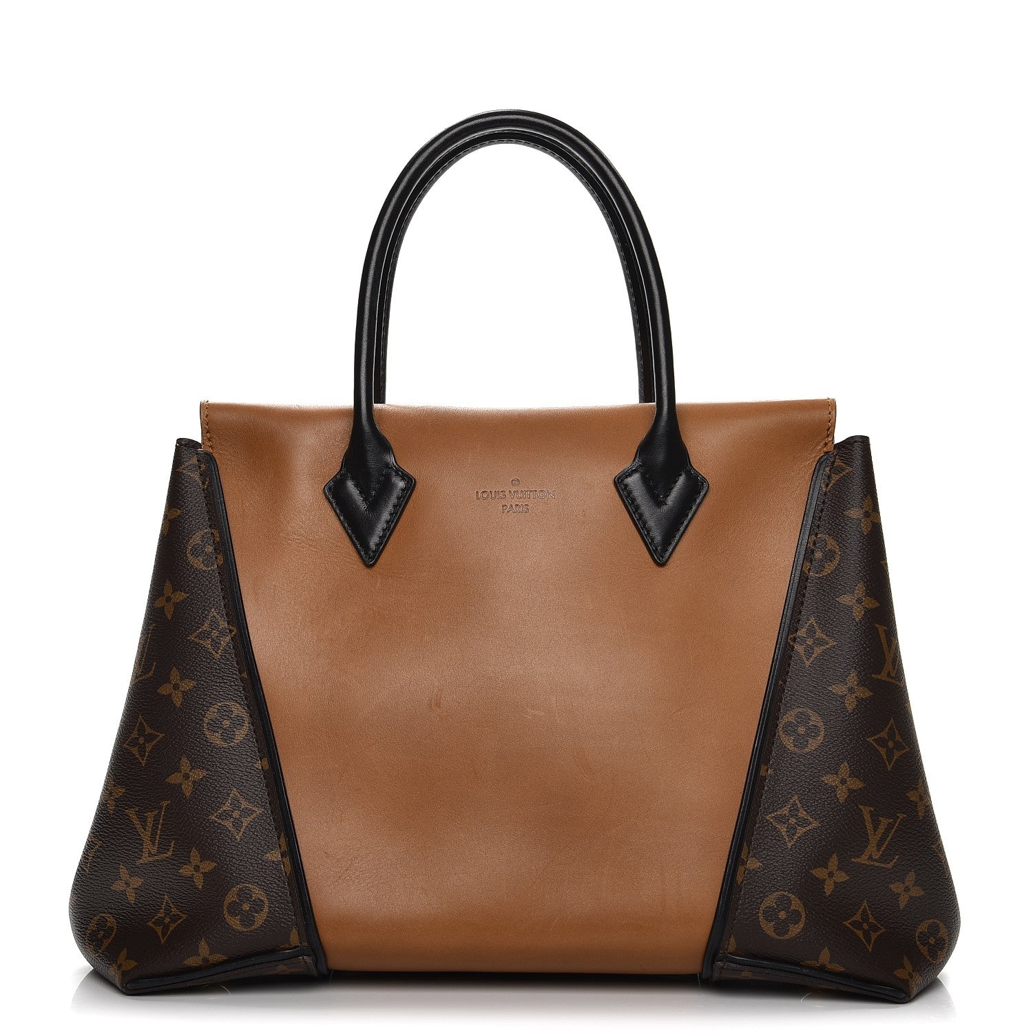 Louis Vuitton Monogram Cuir Orfevre Tote W PM Noisette 1 of 10