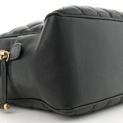 Chanel Calfskin Quilted CC Medium Vanity Case Black 9 of 13