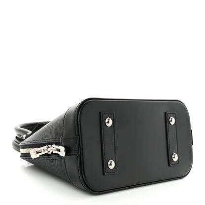 Louis Vuitton Epi Alma BB Black 4 of 10