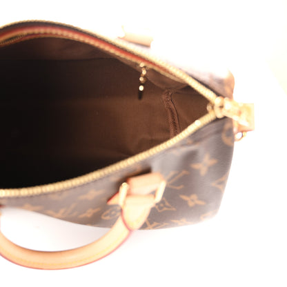 Louis Vuitton Monogram Speedy Bandouliere 25 5 of 10