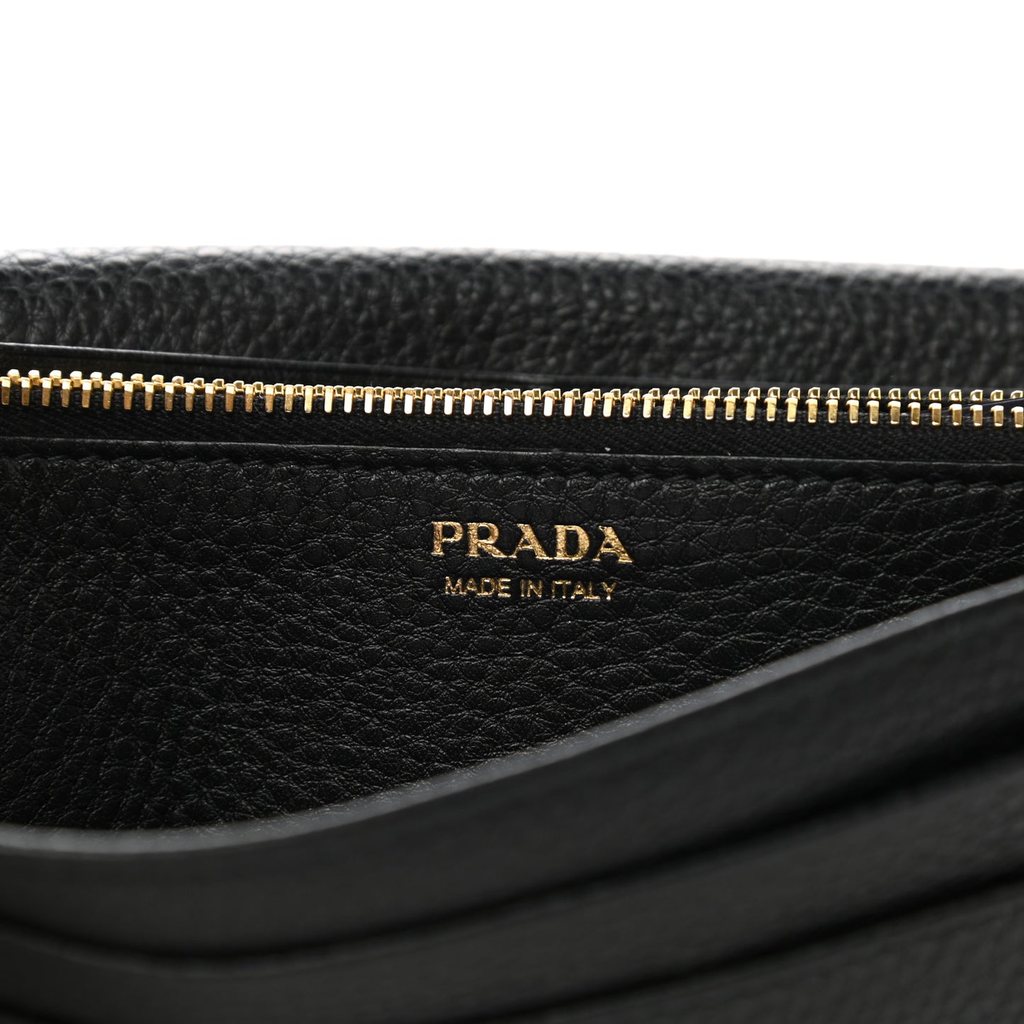Vitello Grain Continental Flap Wallet Black