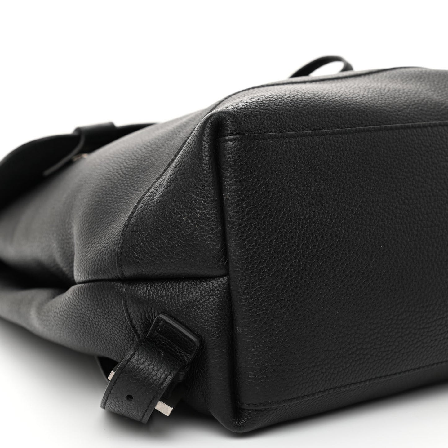 Grained Calfskin Sac De Jour Backpack Black