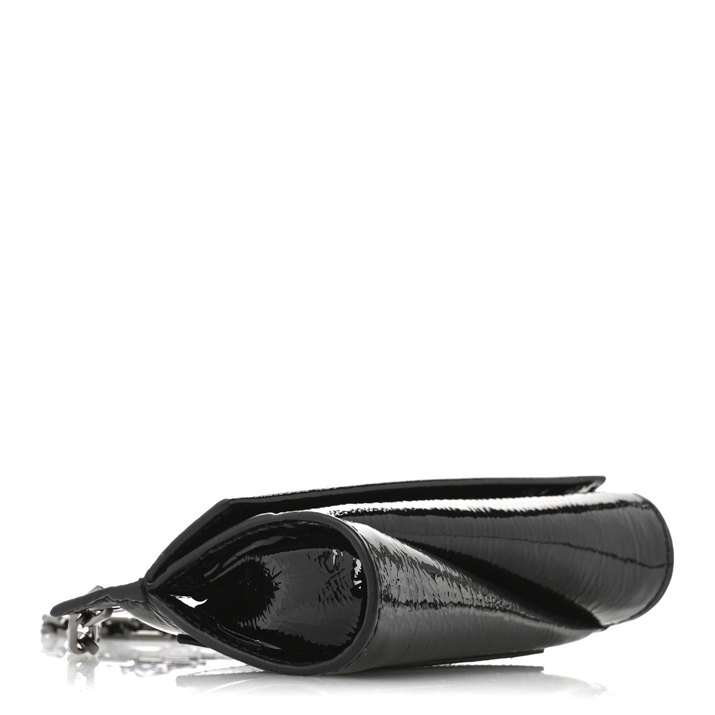 Patent Vog Small Loubitwist Clutch Black