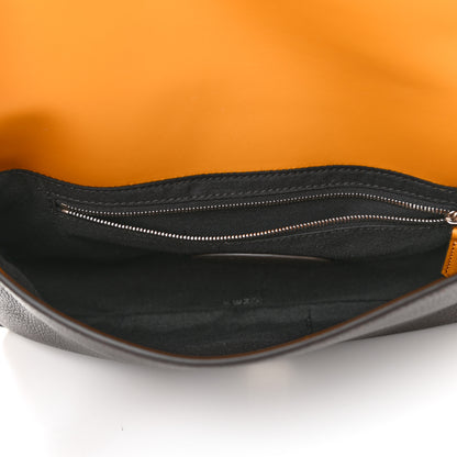 Fendi Calfskin Romano Selleria Belt Baguette Bag Ebano 5 of 11