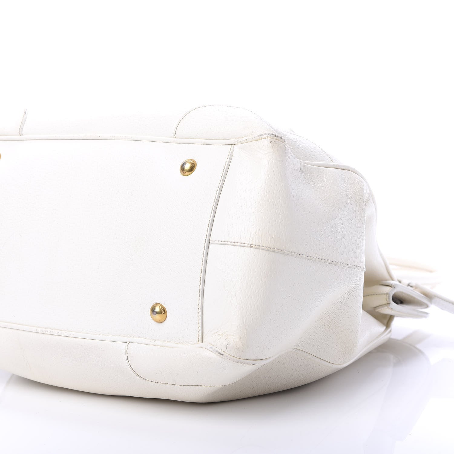 Prada Cinghiale Frame Bag White 9 of 13