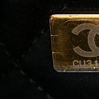 Chanel Shiny Caviar Quilted Monochrome Mini Chanel 22 Black 7 of 10