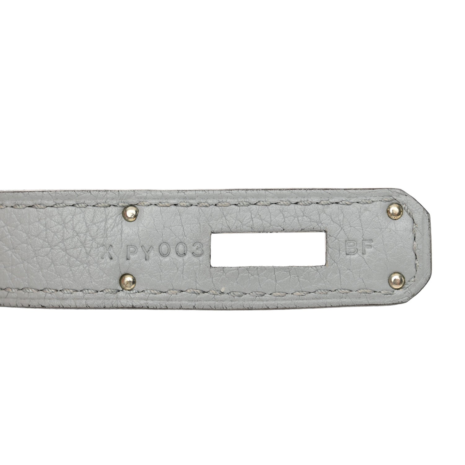 Hermes Taurillon Clemence Jypsiere 28 Bleu Arctic 7 of 11