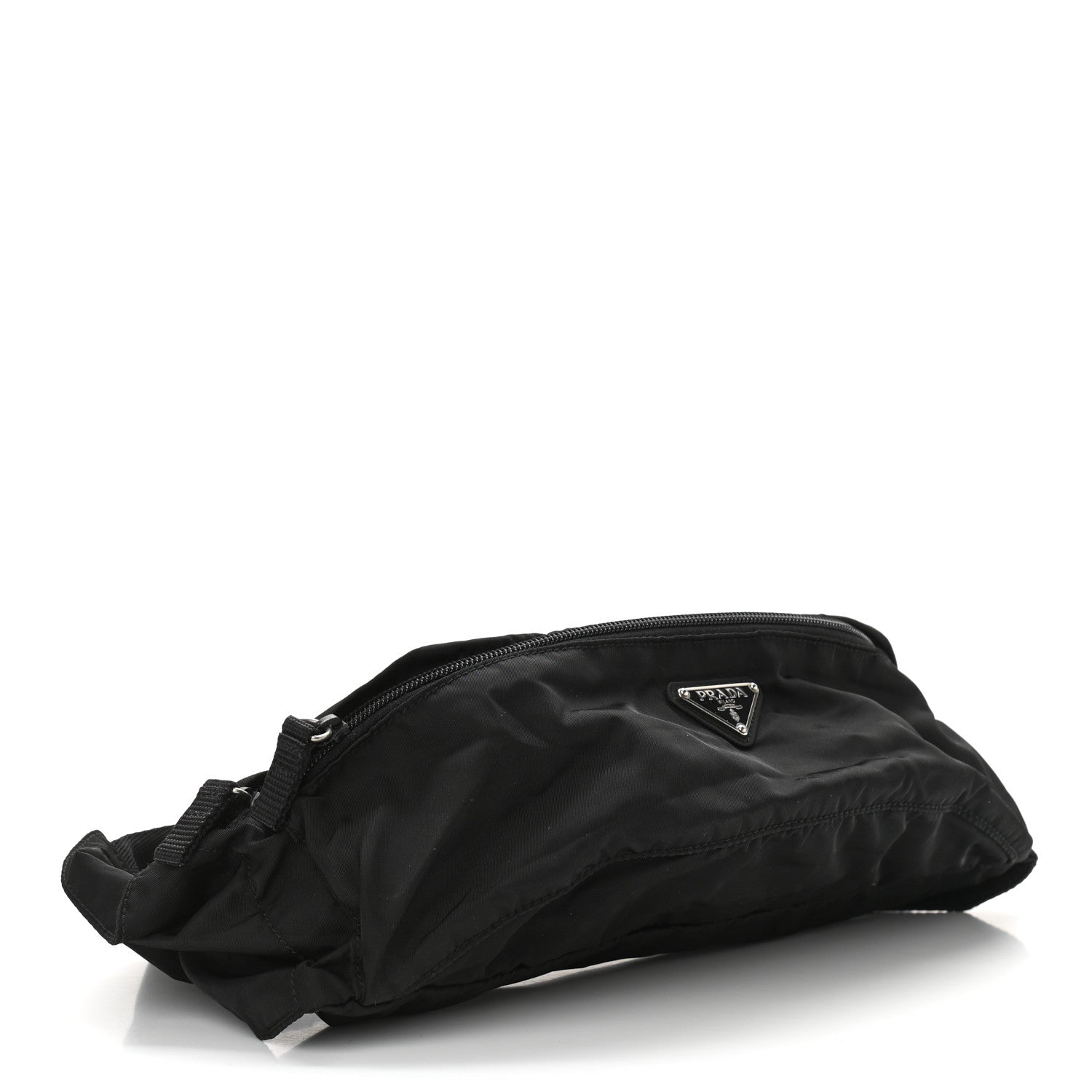 Prada Tessuto Nylon Montagna Belt Bag Black 4 of 10