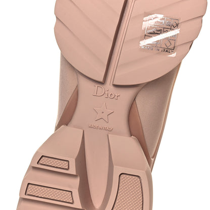 Christian Dior Neoprene Rubber Womens D-Connect Sneakers 36 Nude 7 of 8