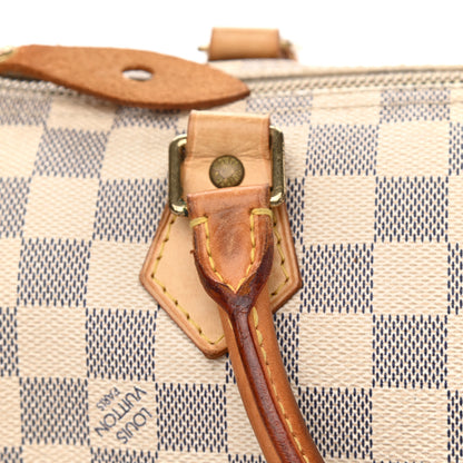 Louis Vuitton Damier Azur Speedy 30 17 of 21