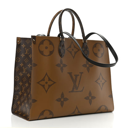 Louis Vuitton Reverse Monogram Giant Onthego GM 3 of 10