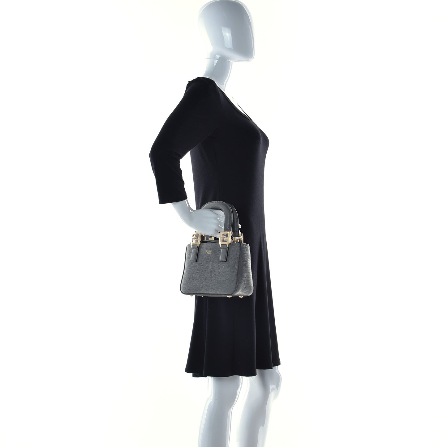 Cuoio Romano Selleria Mini FF Tote Moon