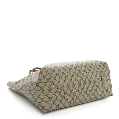Gucci GG Supreme Monogram Medium Ophidia Shopping Tote Ebony 4 of 11
