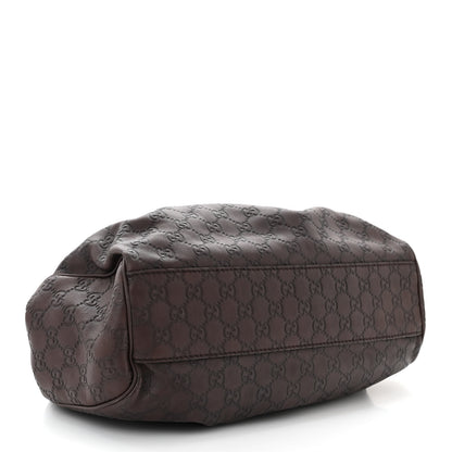 Gucci Guccissima Medium Sukey Tote Chocolate 4 of 10